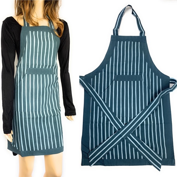 Cotton bib Apron - Picture 1 of 7
